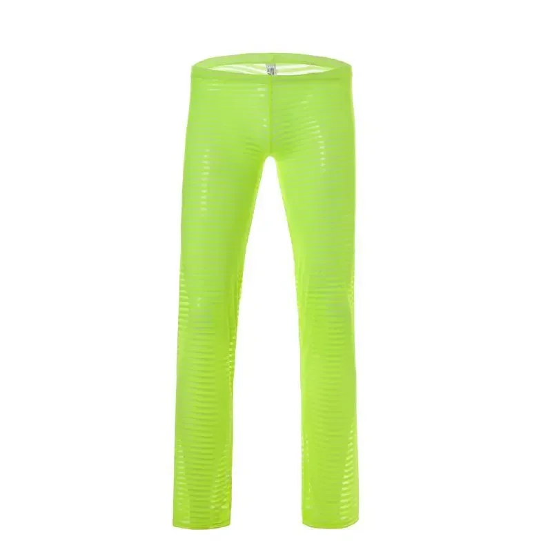 Men's Couple Sleeping Underwear Striped Pants See-through Home Clothes Men's Trendy Sexy Striped Comfortable Pajamas
