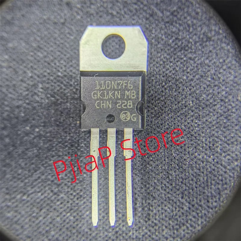 5pcs new original  STP110N7F6   TO-220 N-channel MOS FET 110A 68V  110N7F6