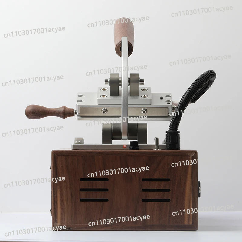 Hand-Held Leather Hot Stamping Machine Logo Labeling, Soldering Hot Pressing Branding Iron with Movable Type Mould and Paper