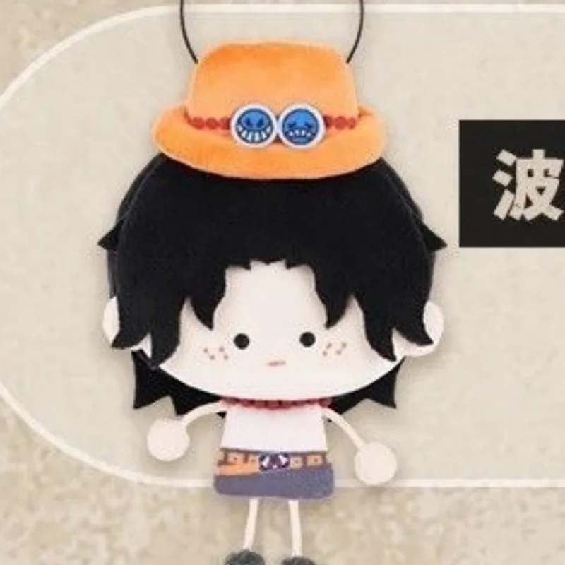 Juego de animación de una pieza, juguetes de peluche periféricos, sombrero de paja Luffy, monedero de dibujos animados, adornos colgantes, juguetes coleccionables