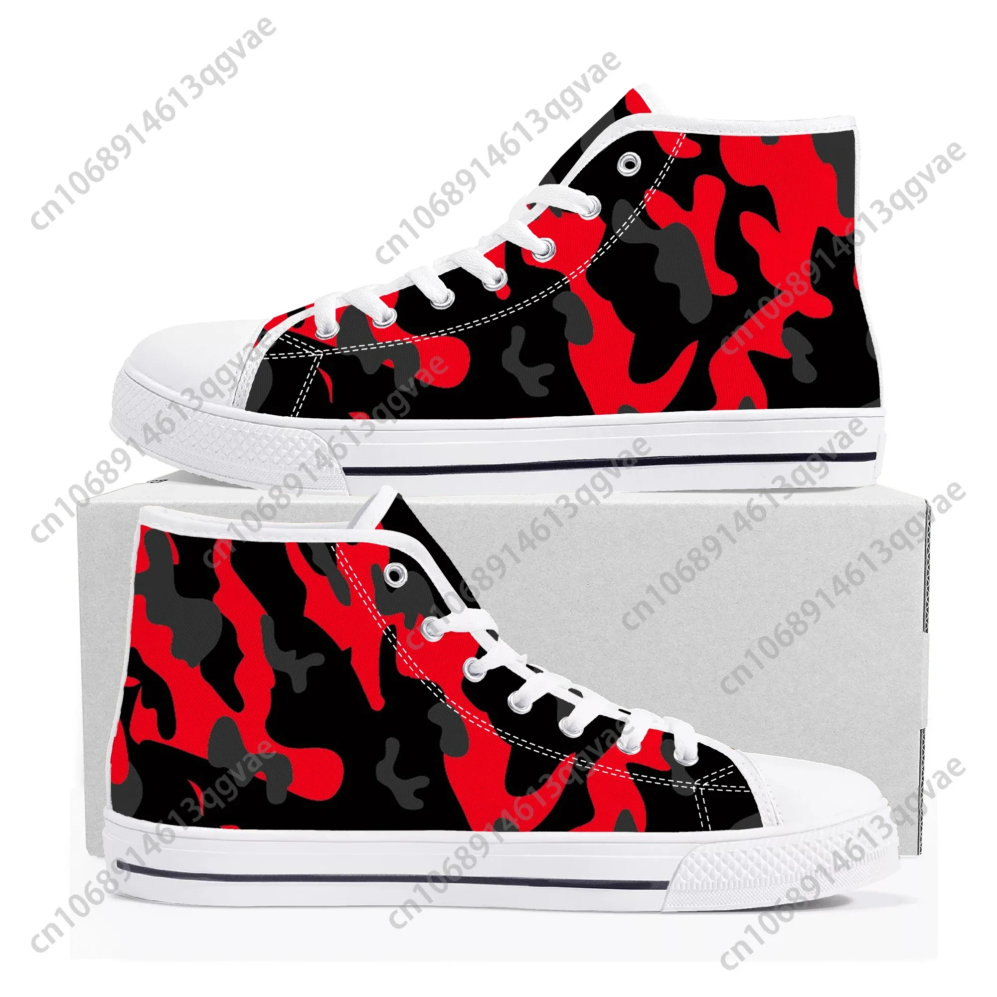 

Camo Navy High Top High Quality Sneakers Mens Womens Teenager Canvas Sneaker Camouflage Army Casual Couple Shoes Custom Shoe