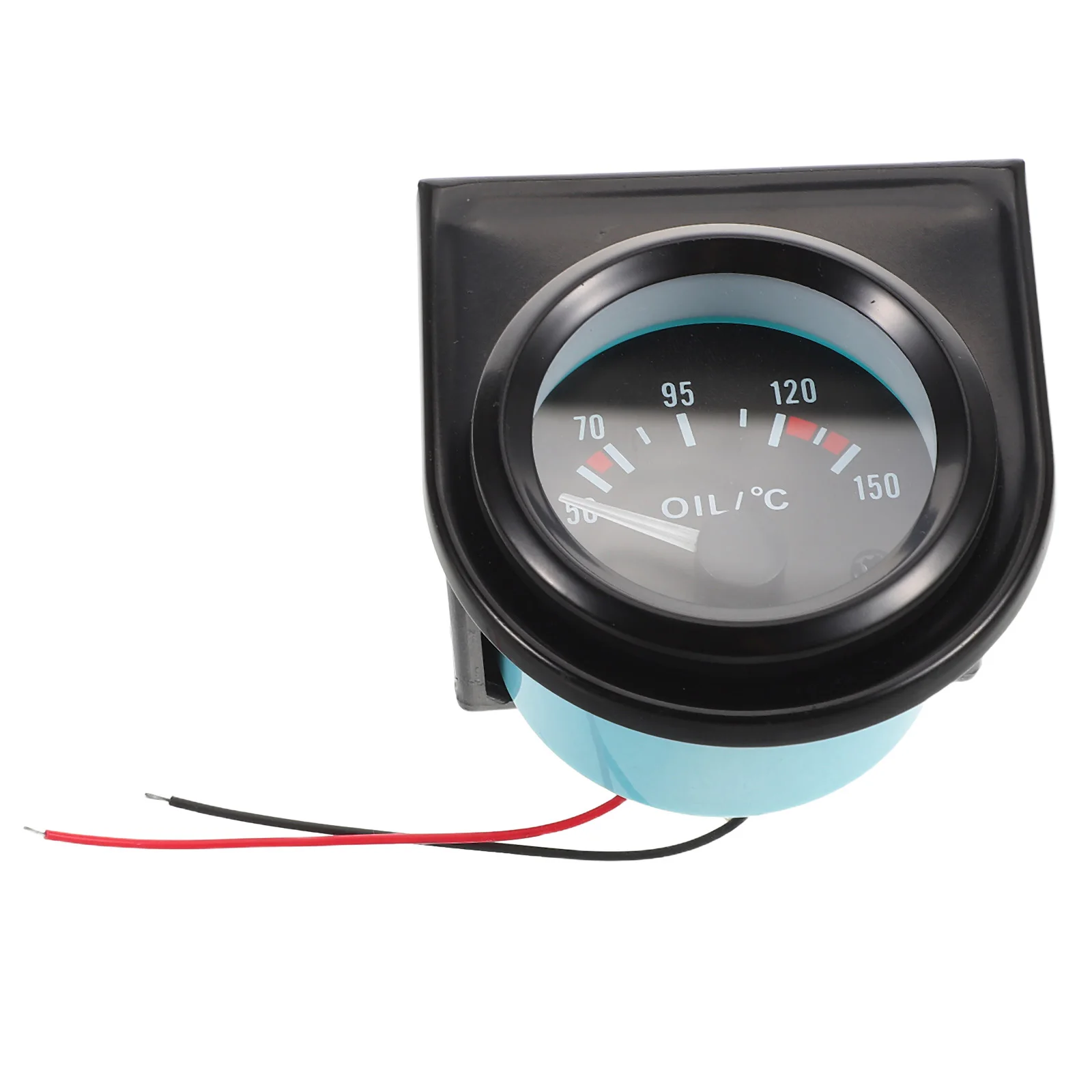 

12V Black Temperature Gauge 50 150C Pointer Style Automotive Instrument Panel Hydraulic Temp Monitor Transmission Gauges