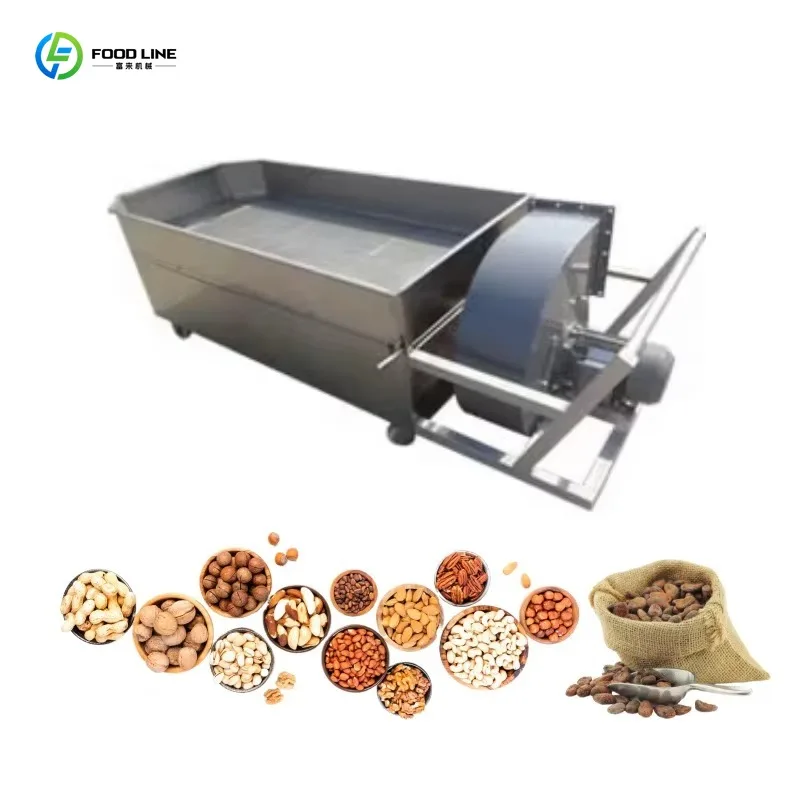 

Customized Baking Peanut Nut Cooling Truck Quick Cooling Cooler Cart With Cocoa Bean Core Motor Components