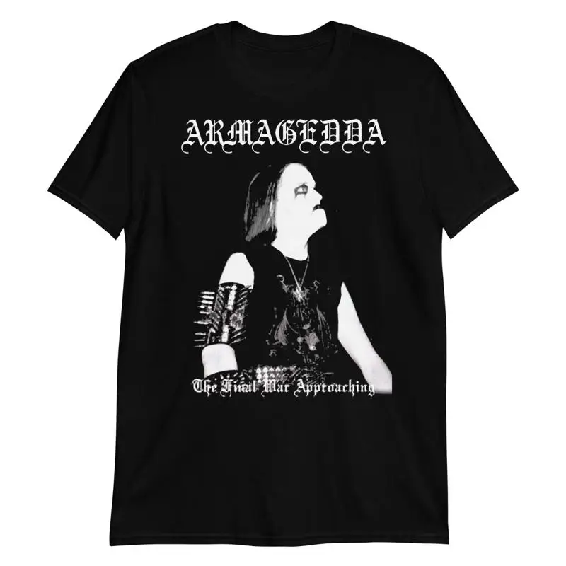 

Armagedda TS Warloghe Satanic Warmaster Darkthrone Sohrin Nastrond Dissection T shirt