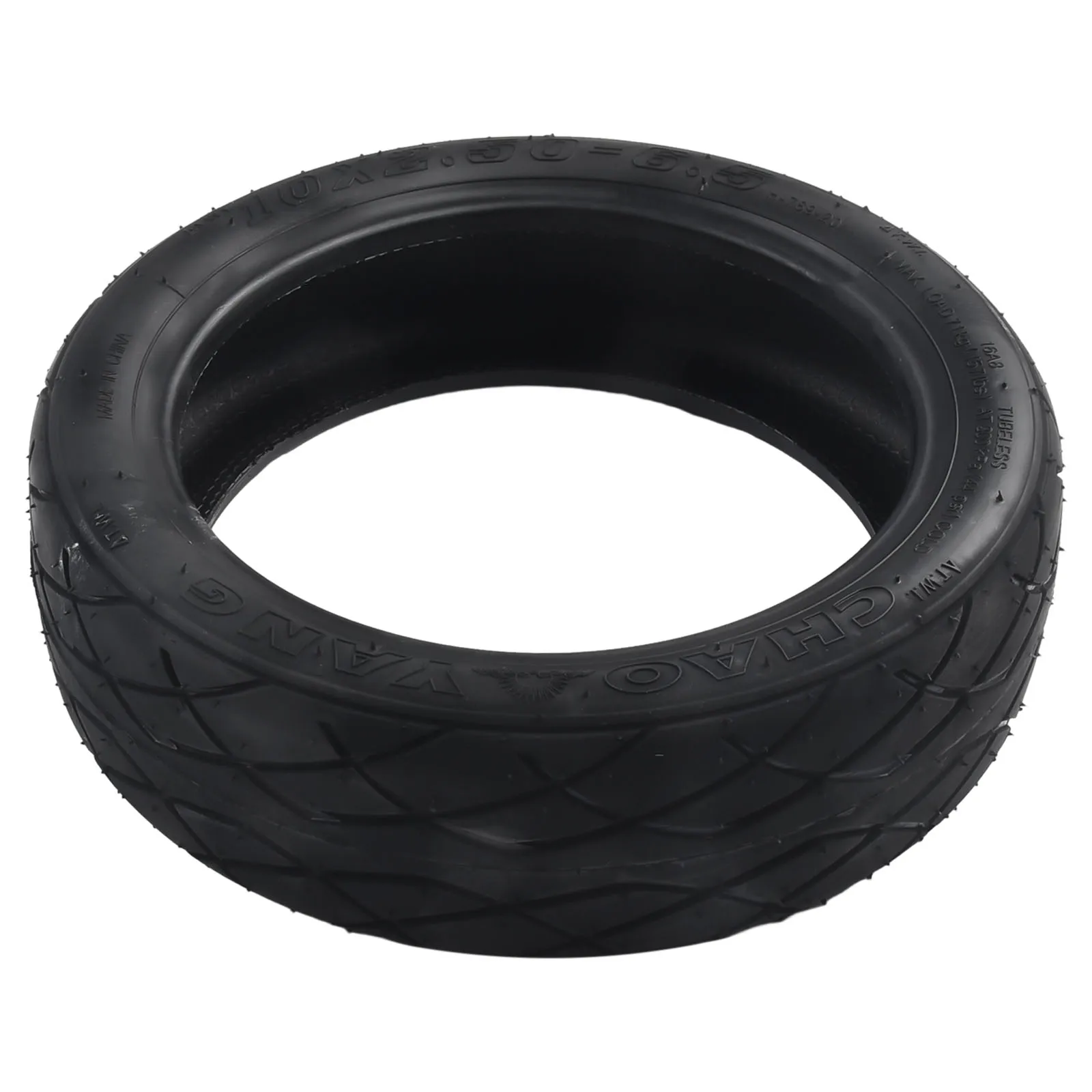 Nice Portable Pratical Outdoor Sports Scooter Sports Tire Tyre Black 1 Set 10 Inch About 590g Rubber Wearproof