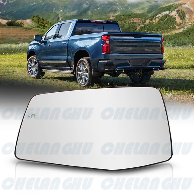 

For Chevrolet silverado 1500 2019 2020 2021 2022 2023 Left Side Heated Blind Spot Rear Mirror Glass Car accessories 84309707