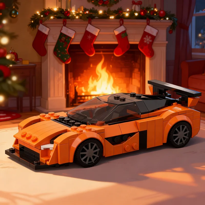 251-個-moc-シティチャンピオンズマクラーレンズドセナモデルビルディングブロック建設クリエイティブおもちゃクリスマスギフトアイデア教育レンガ