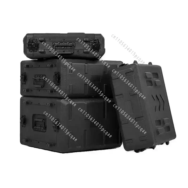 

New PE Plastic U Box Digital Power Amplifier Receiver Wireless Microphone Microphone Storage Portable Aviation Cabinet