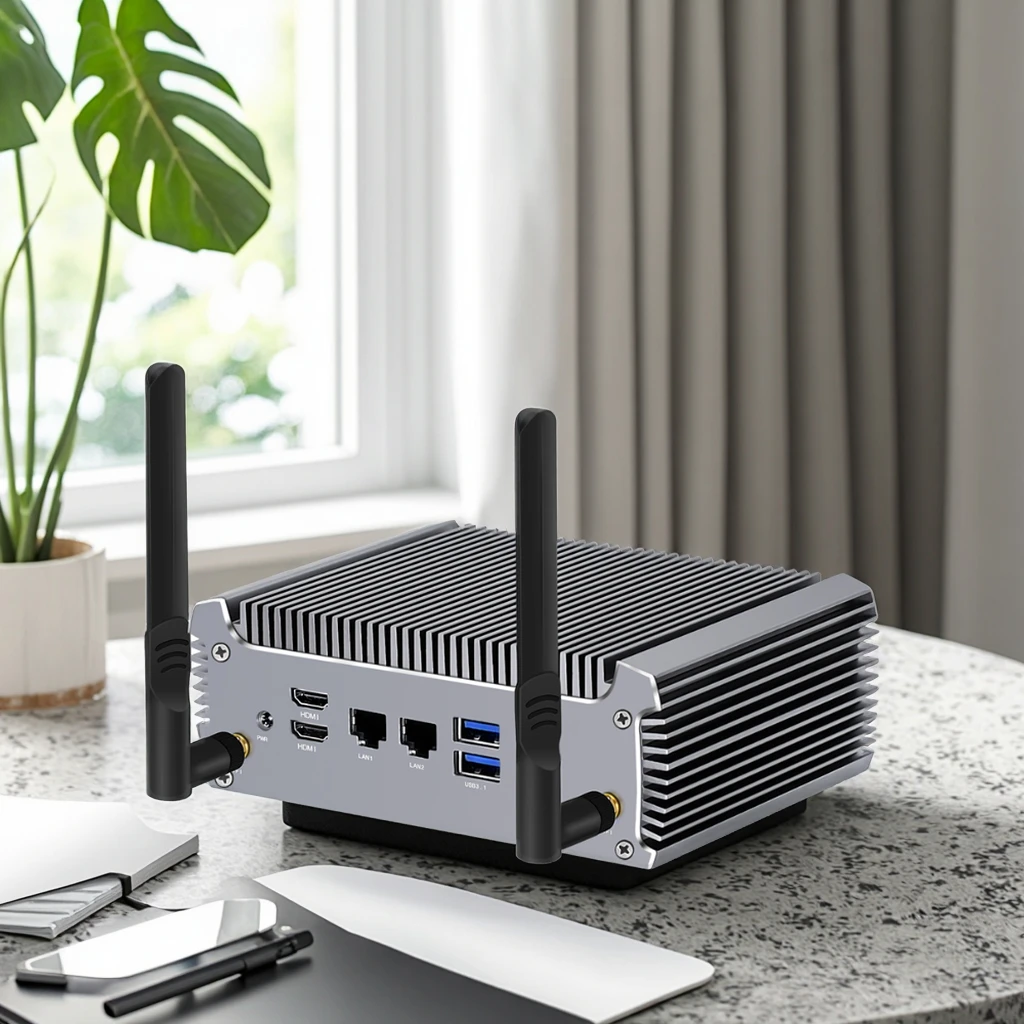 Fanless Amd Mini Pc… - image