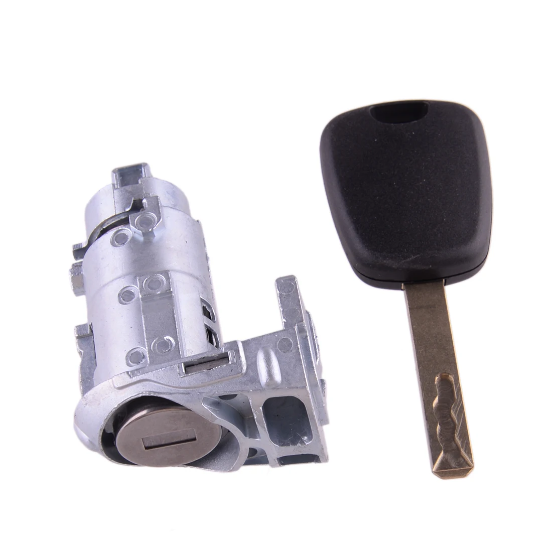 

Car Front Left Door Lock Barrel with Key Kit Fit for Renault Kangoo Master Clio Trafic III 7701209836