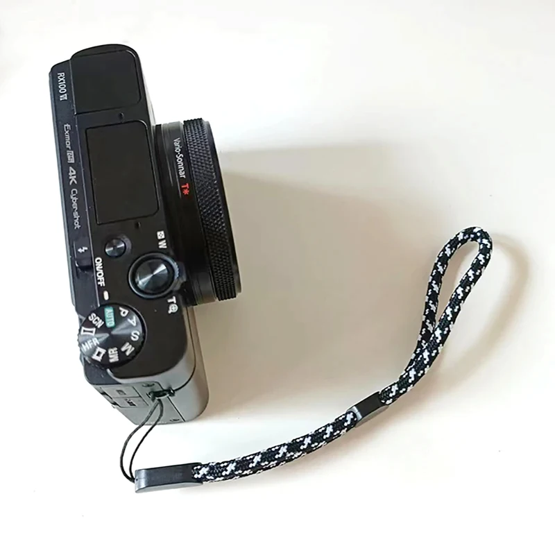 قابل للتعديل جولة حبل اليد حبل مصباح يدوي الهاتف المحمول الحبل المحمولة سلك الطاقة الحبل الرقمية SLR كاميرا معصمه #2