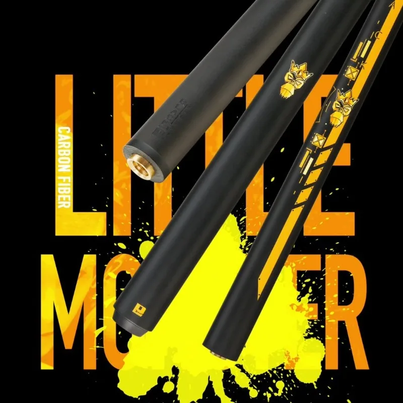 

Black technology carbon fiber billiard cue, three-section shot cue, jump cue, shot and jump integrated 13mm