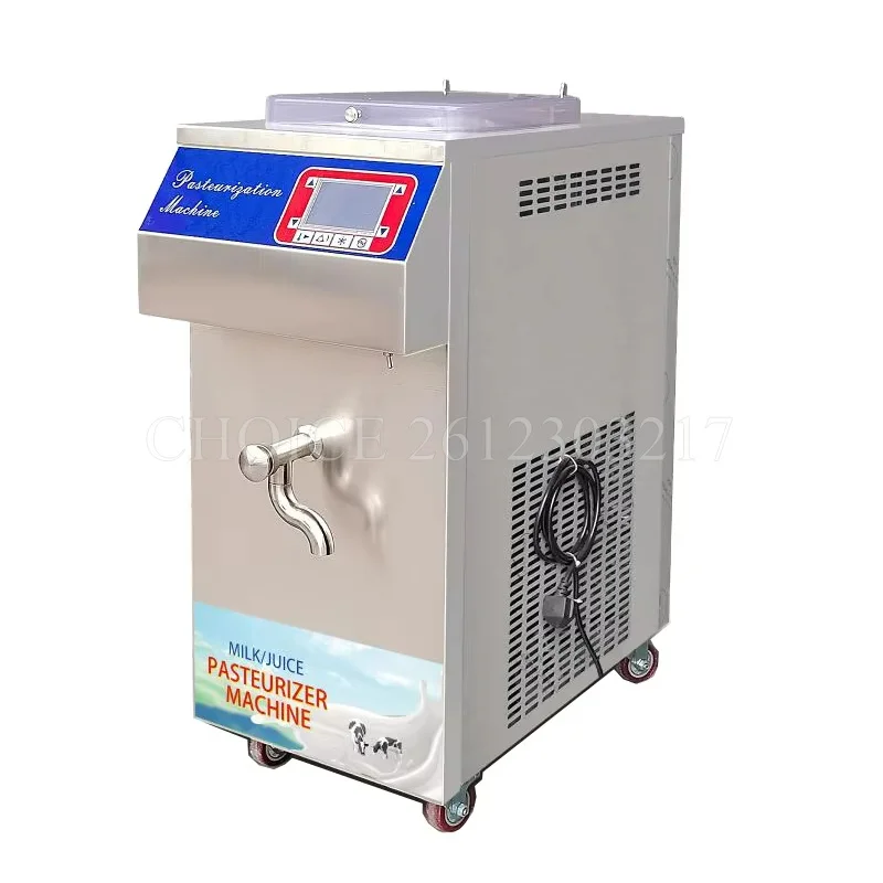 Small Milk Pasteurization Machine Pasteurizer Ice Cream Sterilization Equipments Automatic Food Sterilizer Milk Homogenizer