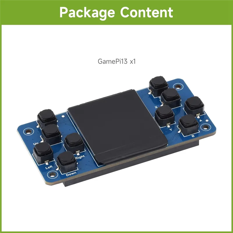 

A92Z Gamepi13 3D Acce 1,3-дюймовая игровая консоль с ЖК-дисплеем для Raspberry Pi, разрешение 240X240, встроенный чип драйвера ST7789, SPI