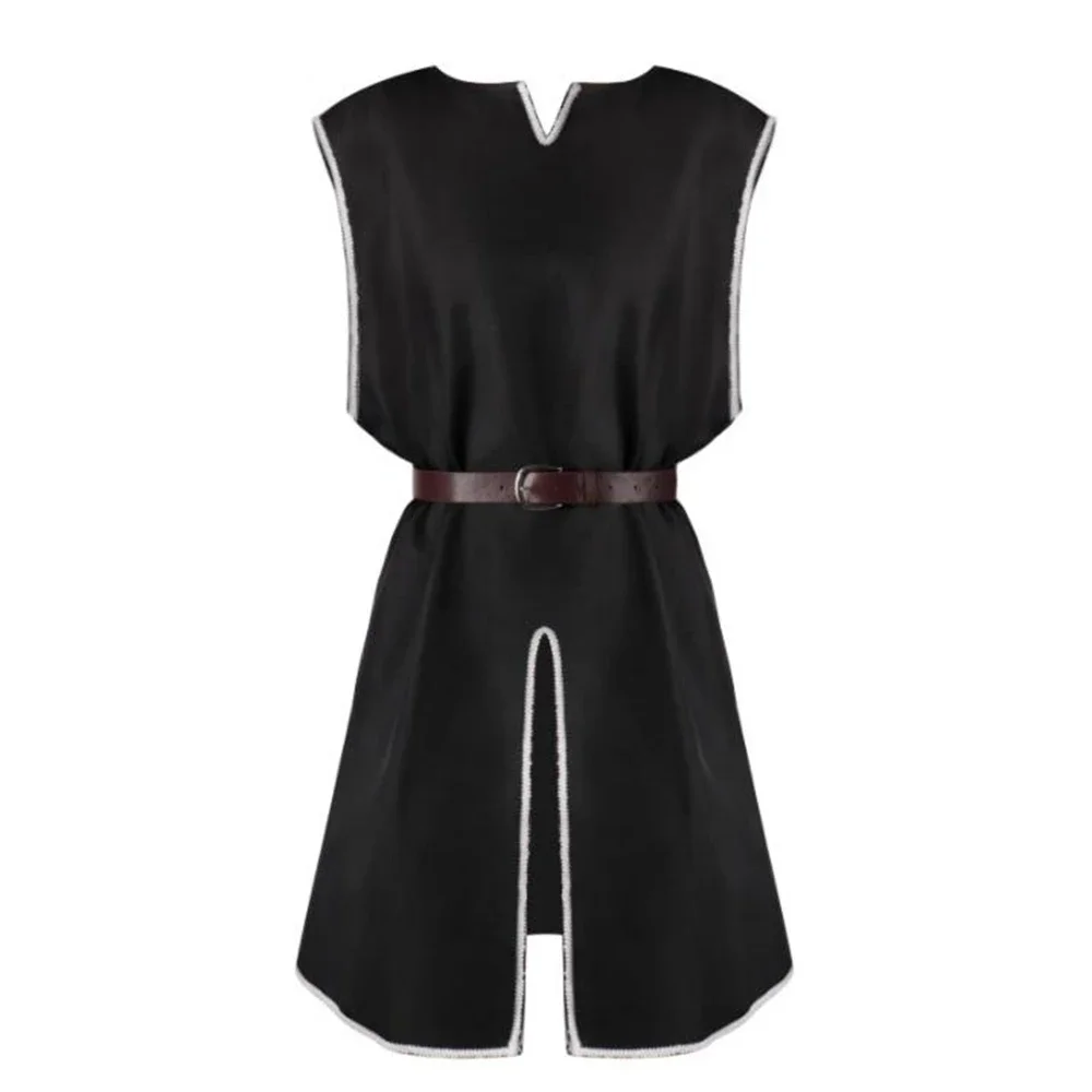 الكبار الرجال القرون الوسطى عصر النهضة ووريورز فارس زي رداء قميص بلايز أكمام كوس تابارد معطف الذكور تونك فضفاض S-2XL