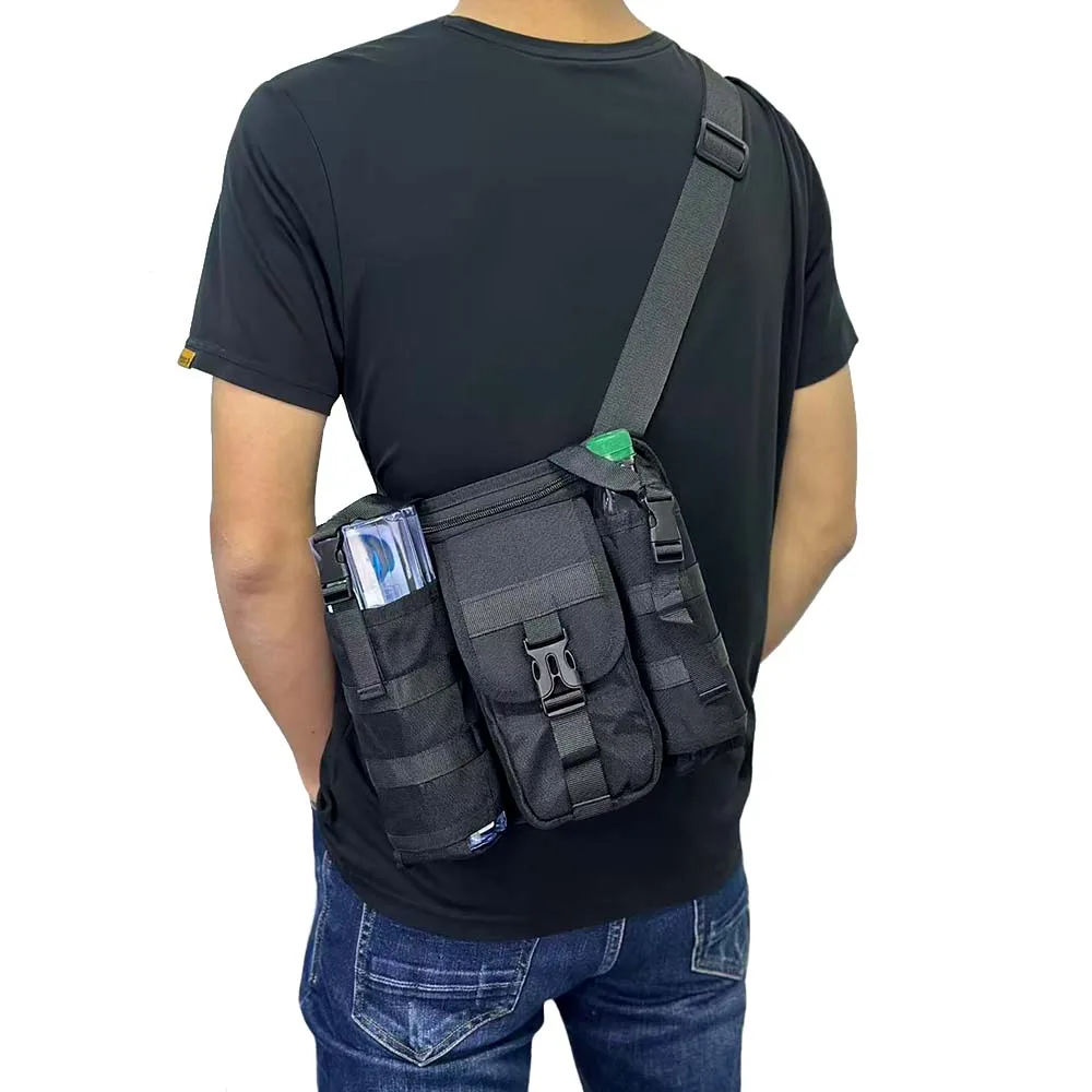 Bolso táctico multibolsillo para botella y viajes exterior - imagen 5