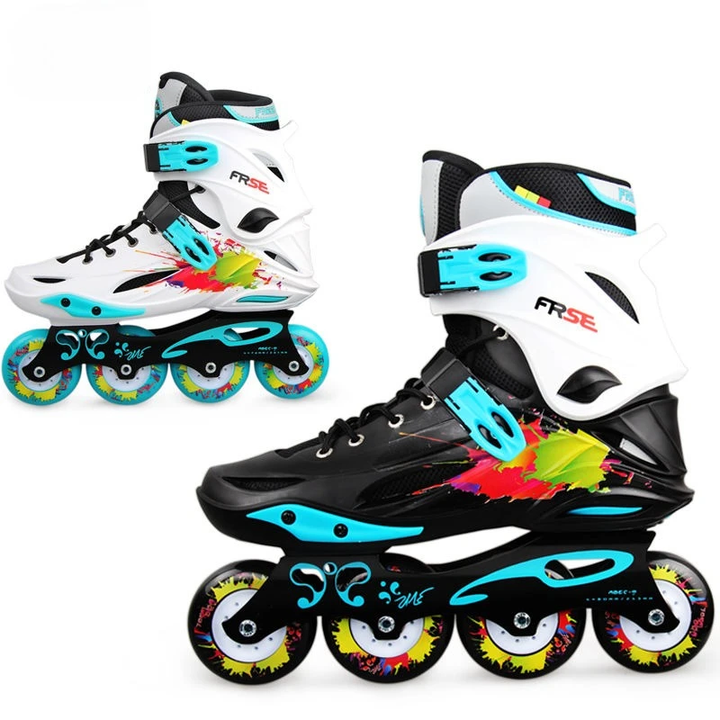 

Speed Inline Skates for Adults Men Women 4 Wheel Slalom Skating Shoes Outdoor Fitness Freestyle Roller Blades Durable Design