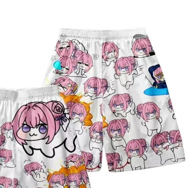 ثلاثية الأبعاد دوروثي بلايز و تيز JK Y2K تي شيرت الرجال النساء اليابان الوردي الشعر دوروثي دورو الطرفية طباعة تنوعا الصيف السراويل غير رسمية جديد