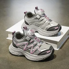 

Детские кроссовки 2026 Orbit Metallic для малышей: повседневные модные кроссовки для мальчиков и девочек, светящиеся спортивные кеды для ходьбы