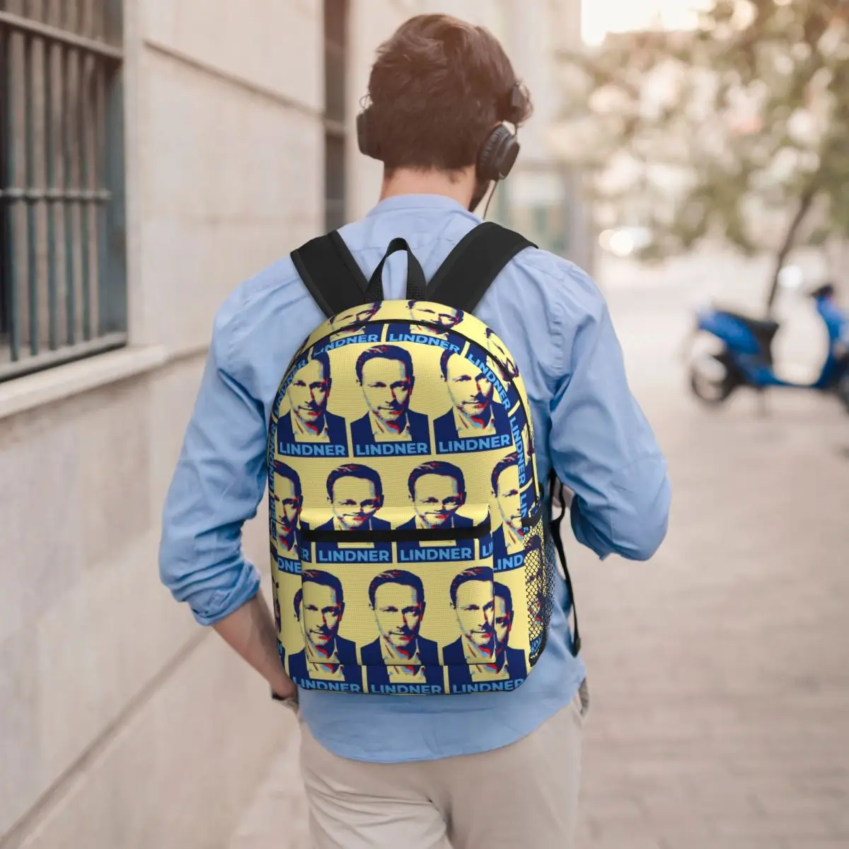 Legend Christian Lindner Minister Of Finance Student Backpack School Bag Hiking Travel Daypack Boys Girls Bookbag Shoulder Bags