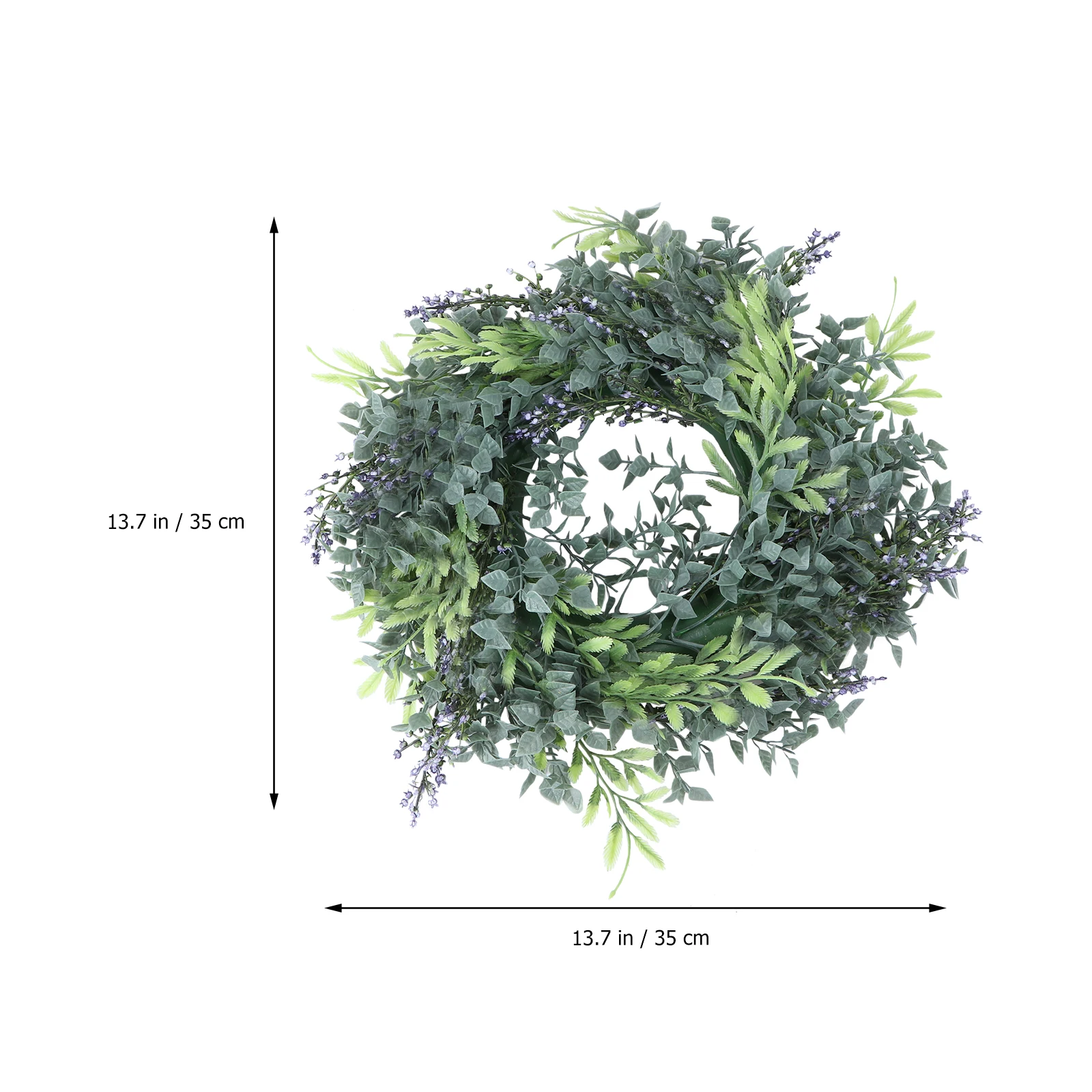 

1pc Premium 120cm Floral Vivid Door Garland Decor Wreath Ornament Decor Door Wedding Home Shop Wedding Wreath Pendant Ornament