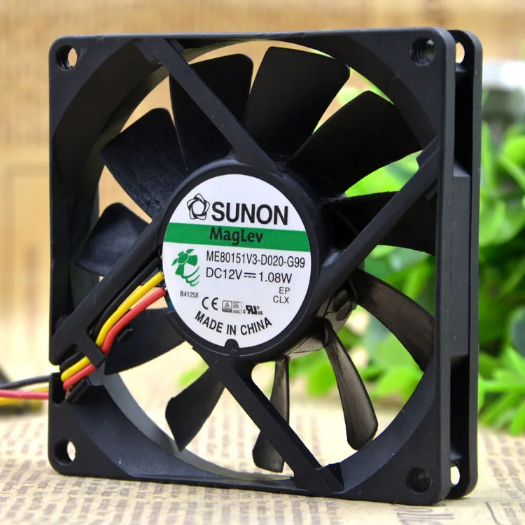 NEW ORIGINAL ME80151V3-D020-G99 12V 1.08W 8015 80*80*15mm 8cm COOLING FAN