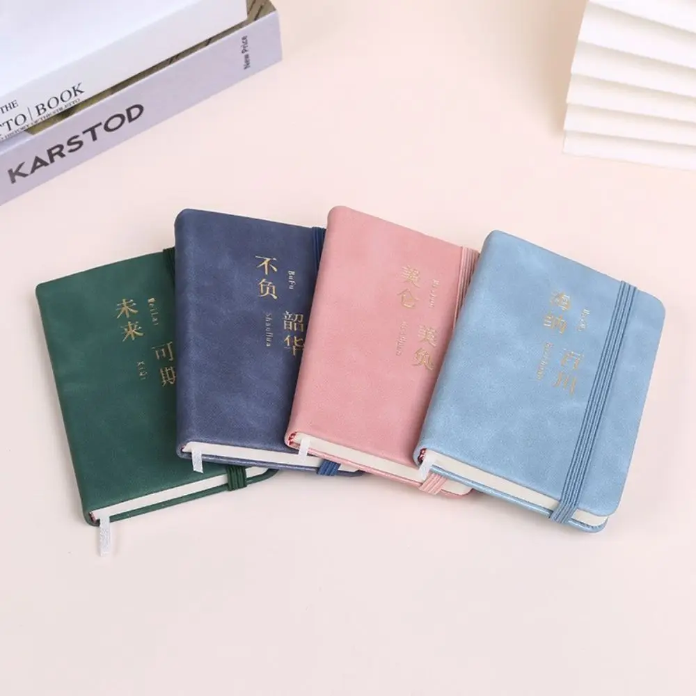 

Memo Diary Planner A7 Mini Notebook Words Book Agenda Organizer Pocket Notepad Thickening Taking Notes Memo Notepad Stationery