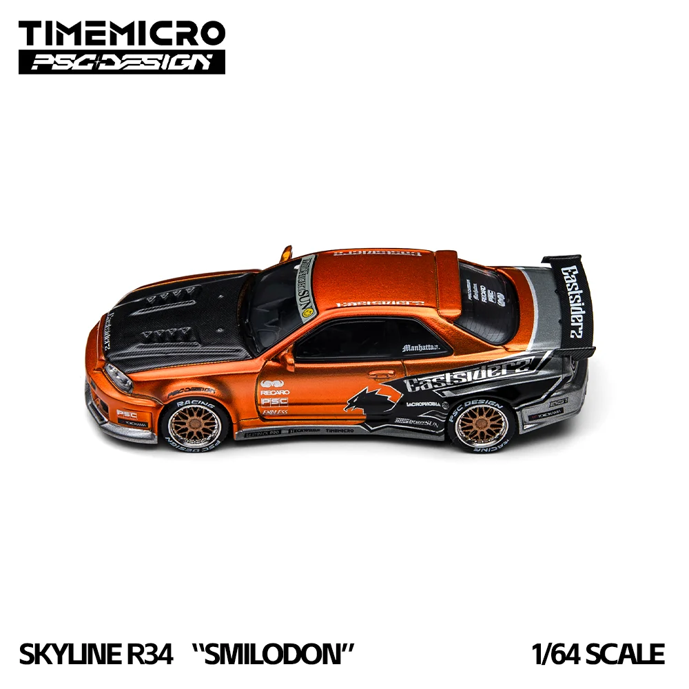 TimeMicro1:64 Modelo de Carro - Model Kit R34 avaliação e preço