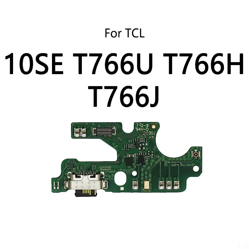 USB Charge Dock Socket Connector Flex Cable For TCL 10 Pro Plus T799H 5G T790S 10SE T766H Lite T770H T782 Charging Board Module