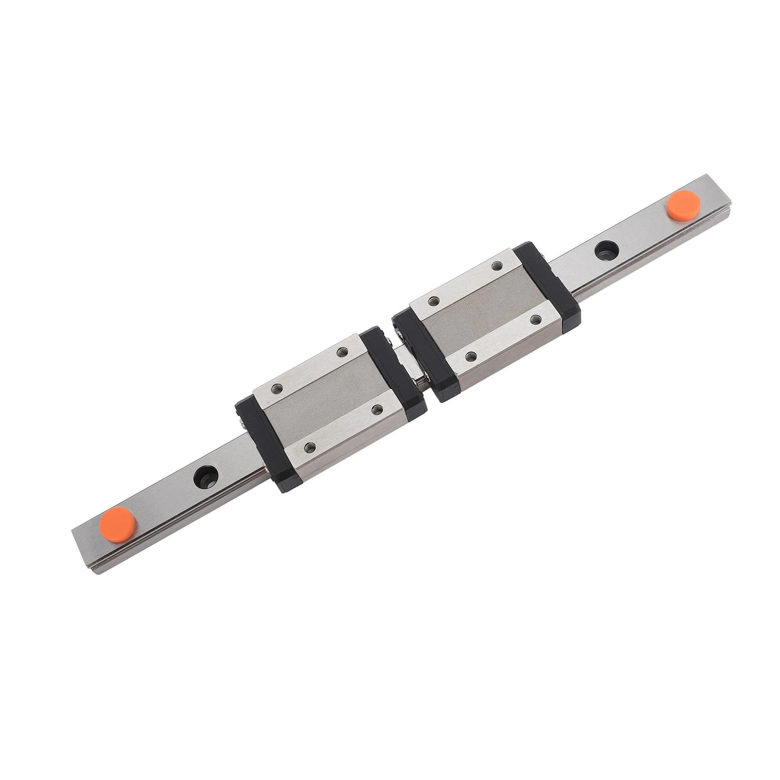 200mm Linear Guide Rail with 2 Sliding Blocks MGN12H Bearing Steel Linear Motion Guideway for 3D Printer CNC Tool