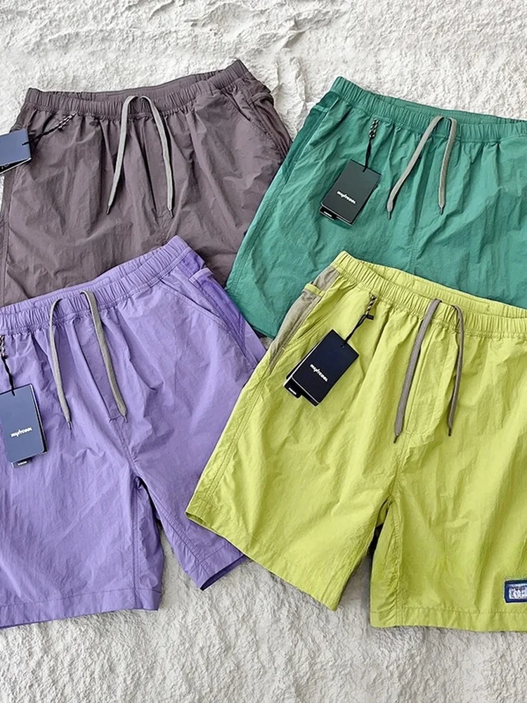 

Outdoor Nylon Woven Qui Dry Casual orts Men Women Five-ket Sle Breathable Comfortable Lightweight Summer ...