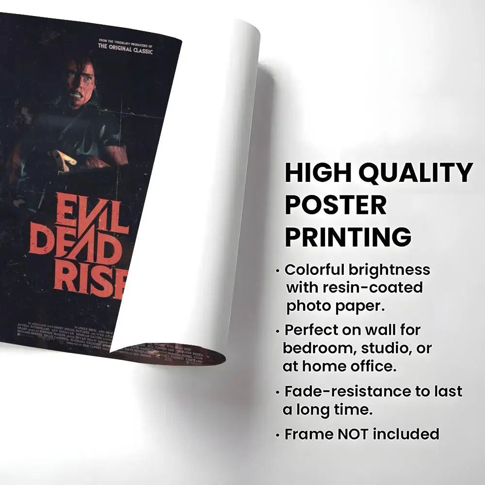 アート A ナイトメア・オン・エルム・ストリート ポスター 取り付け簡単 自己粘着式 HD ウォールデコレーション 防水 耐引裂性 ホーム 寝室用