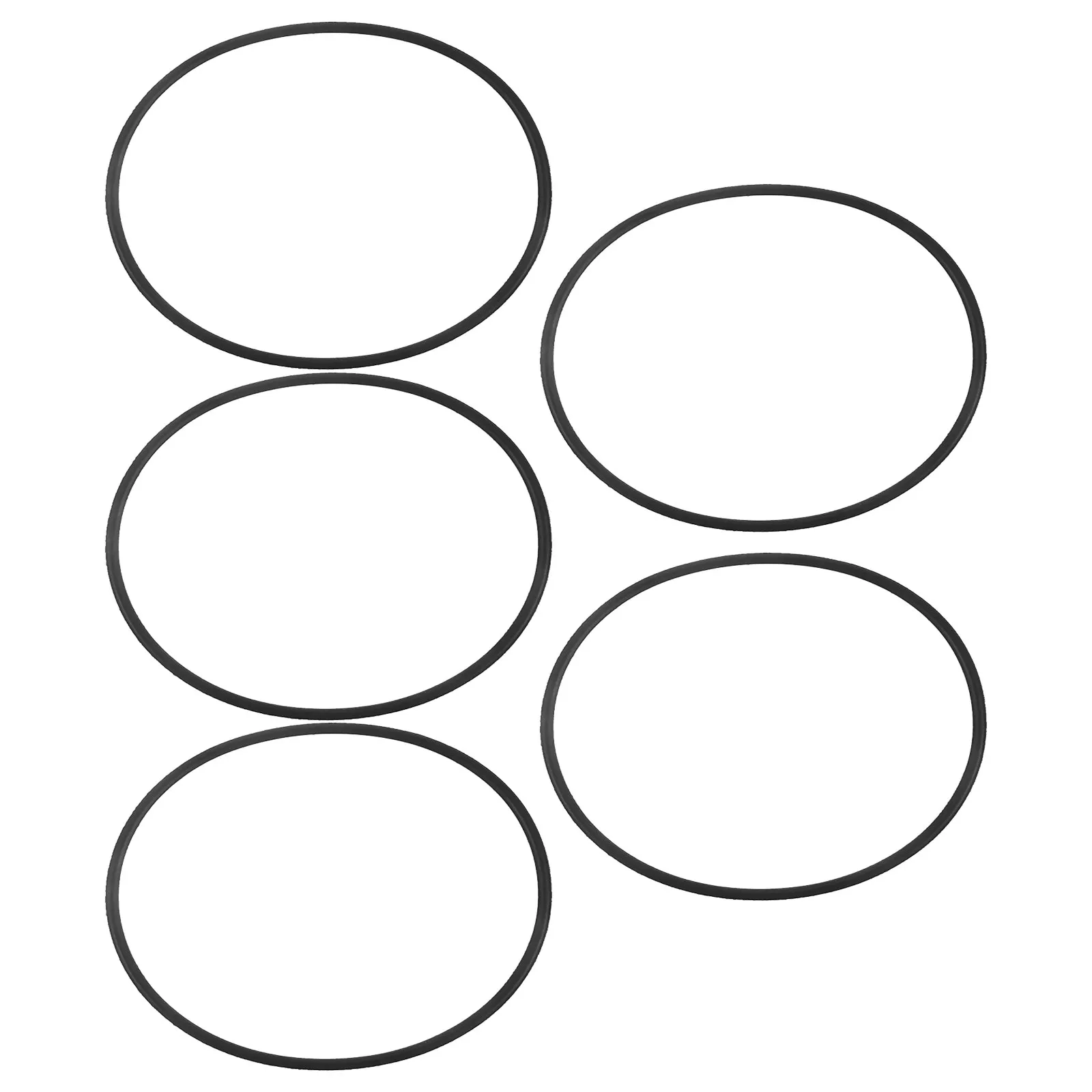 Kit de 5 Juntas Tóricas de Caucho de Nitrilo, Anillos de Sellado de 60 mm de Diámetro Exterior, 56 mm de Diámetro Interior, 2 mm de Ancho, para Automoción, Industria, Lavadoras a Presión, Juego de Juntas Hidráulicas