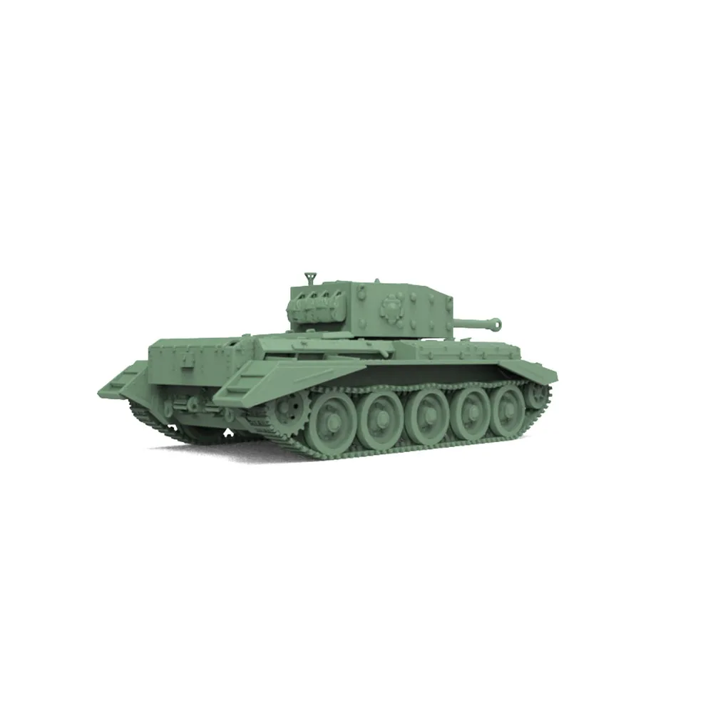 

1/220 1/160 1/87 SSMODEL SS843 Железнодорожный комплект военной модели British Cromwell V (A27M) Cruiser Tank MkVIII