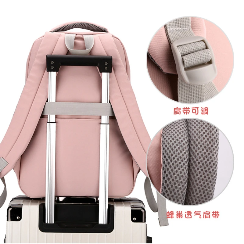 Large Capacity School Backpack for Teenager Girls Primary High School Student Schoolbag Lightweight Women's Travel Shoulder Bags