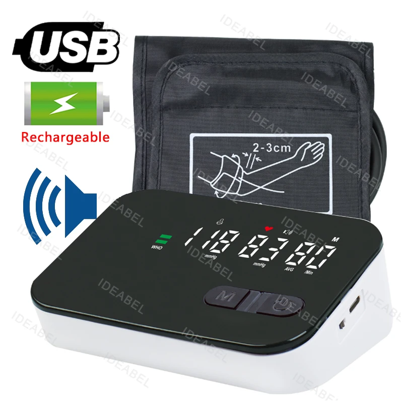 monitora-esfigmomanometro-digital-recarregavel-precisa-tonometro-eletronico-manguito-de-braco-monitor-de-pressao-arterial-voz-em-ingles