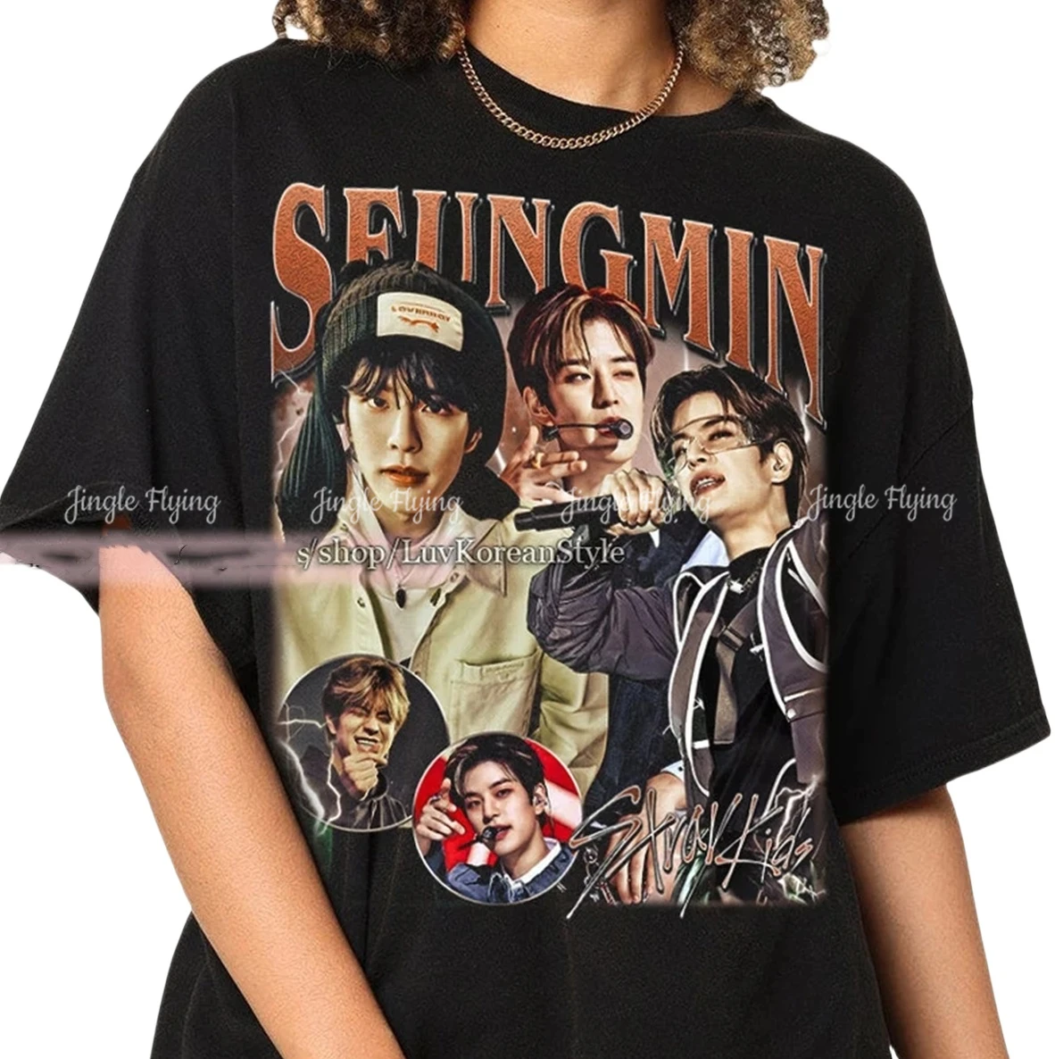 Limited Seungmin Kpop Tshirt Vintage Tribute Aesthetic Sweatshirt Retro Crewneck Sweatshirt Personalized Gift For Women