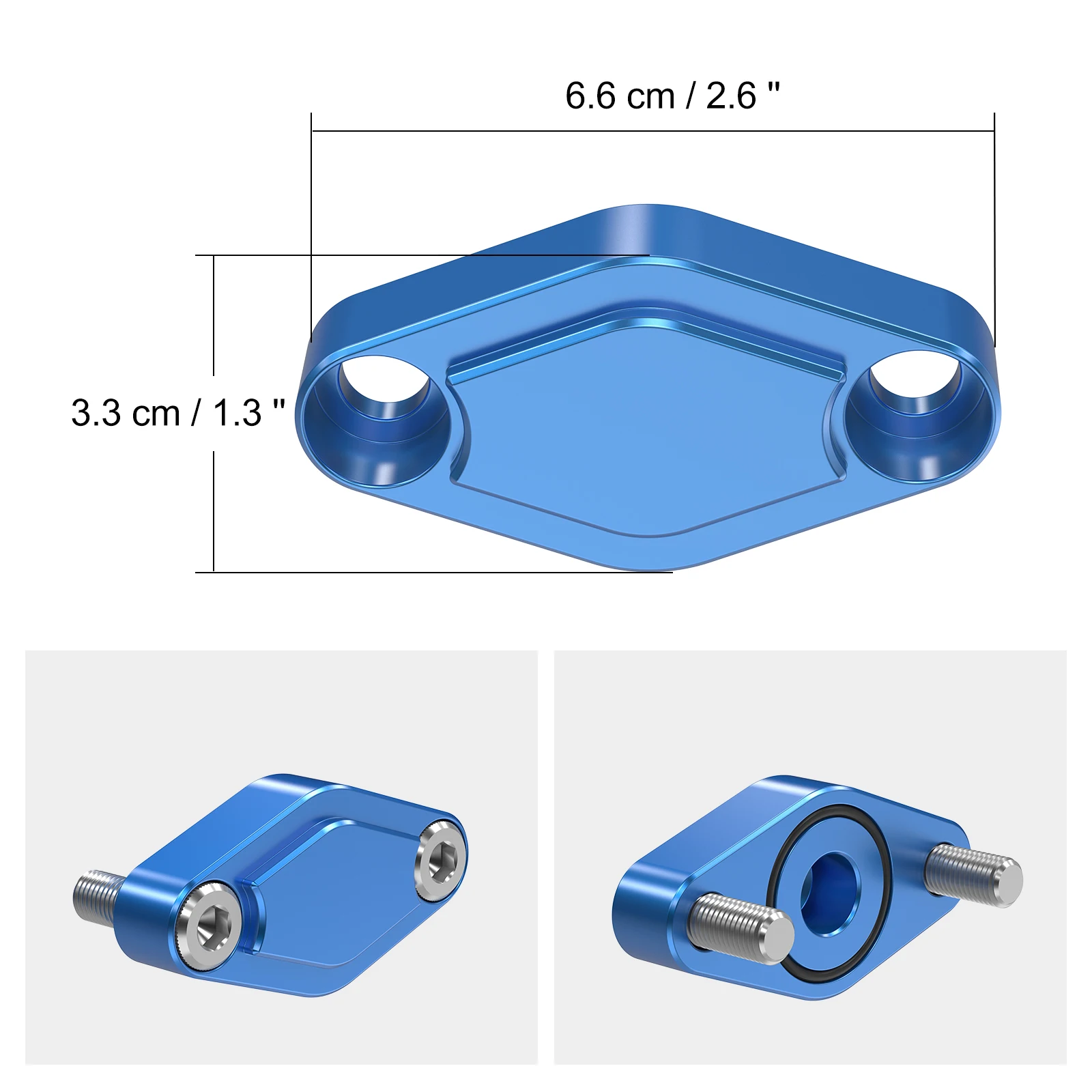 NICECNC Für Yamaha Raptor 660 700 Feststellbremszangen-Abdeckung Schutzplatte Aluminium Universelle Passform ATV Zubehör – Detail 9