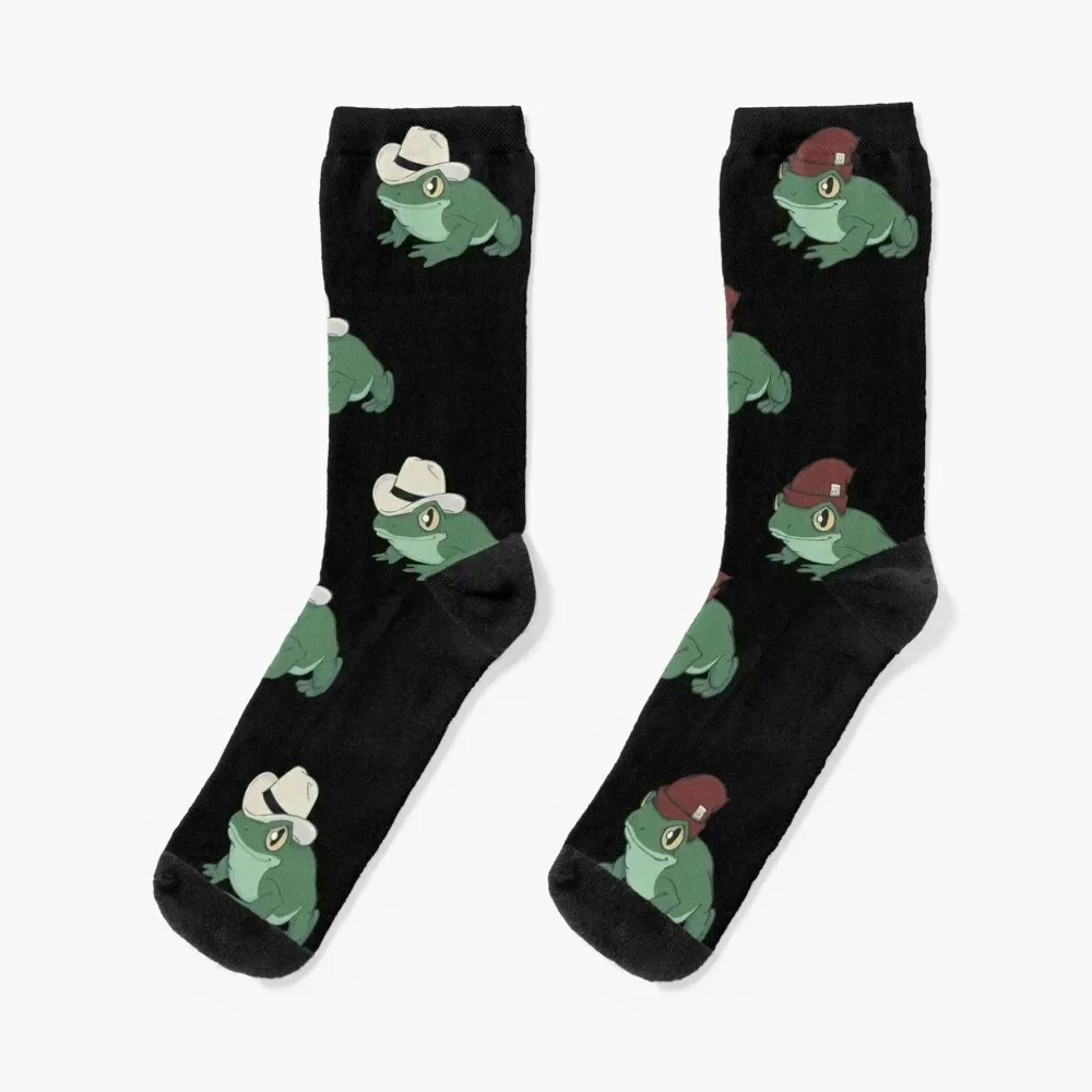 Stetson or Beanie Frog!Nicole - Socks shoes Stockings compression warm winter Non-slip Socks Women Men's