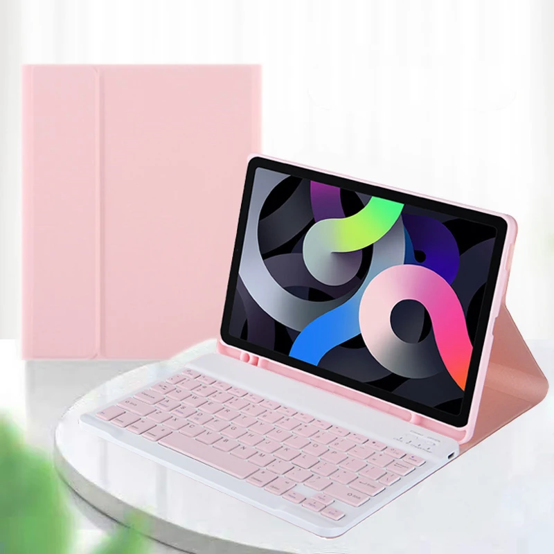 PU Leder Tastatur Fall mit Stift halter Capa für Samsung Galaxy Tab S6 Lite 10,4 Tablet Tastatur