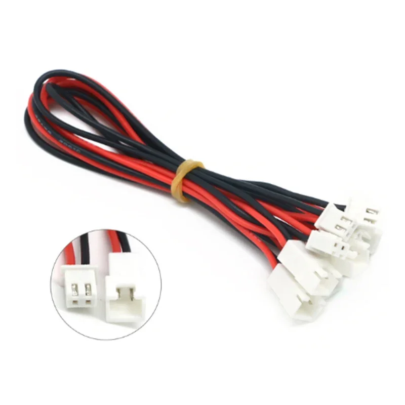 5 pz/lotto Jst-xh 1s 2s 3s 4s 5s 6s 20cm 22awg Lipo Balance Wire Extension cavo caricato cavo per Rc Lipo caricabatteria