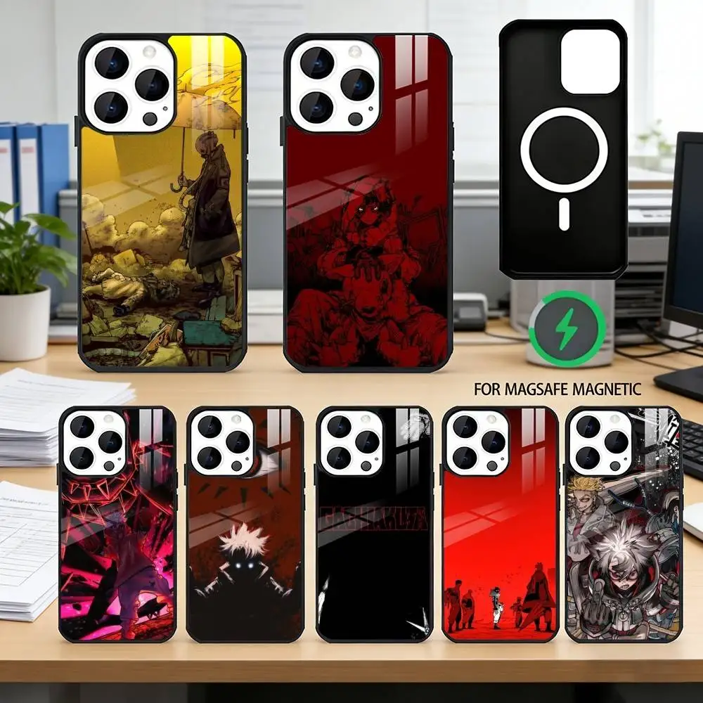 

G Gachiakuta Phone Case For iPhone17,16,15,14,13,12,11 Plus,Pro Magnetic For Magsafe Wireless Charging