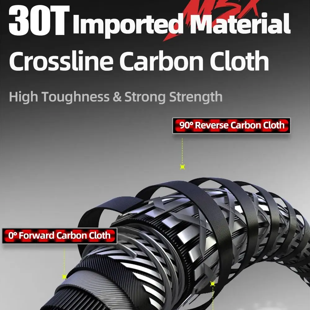 

Удилище HISTAR MS-X Youth 1.68м UL 30T из импортного карбона Crossline, с 3D-ручкой Inverted Triangle, кольцами K и красной рукояткой MS