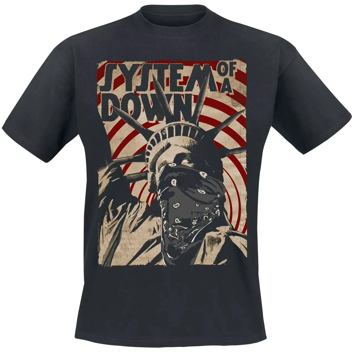 2026 New Vintage System of A Down Toxicity Desert Print T-shirt Men Women Metal Band Casual Cotton Streetwear