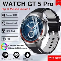 2025 For Huawei Watch GT5 Pro GPS NFC Smart Watches Men 1.53\