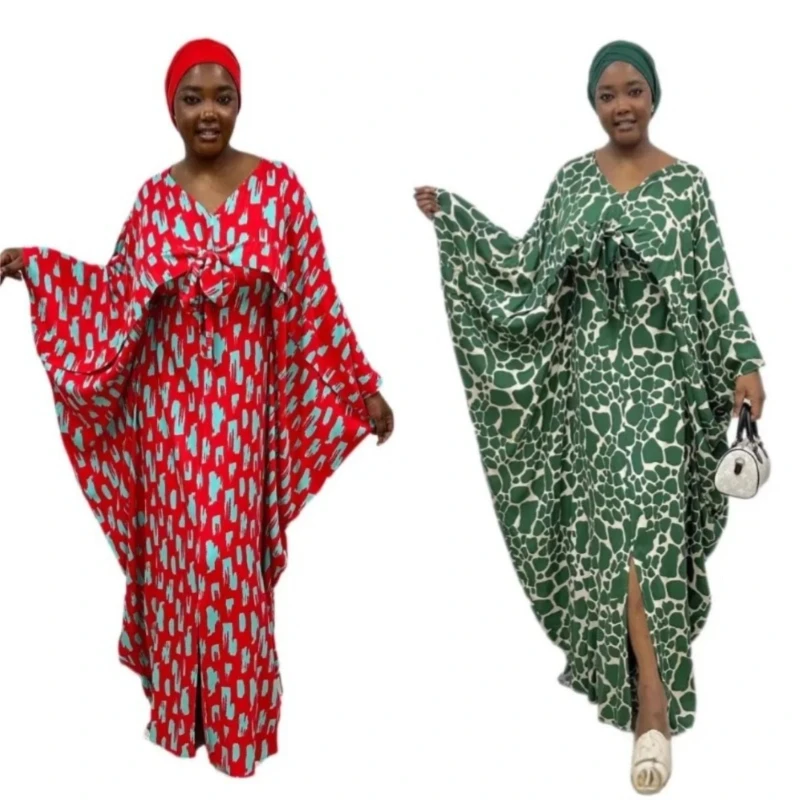 

2026 африканские платья для женщин, традиционная африканская одежда, Дашики, Анкара, платье, абайя, мусульманский кафтан, длинное платье макси