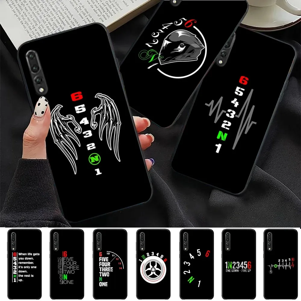 1N23456 Motorcycle Phone Case For Huawei P 8 9 10 20 30 40 50 Pro Lite Psmart Honor 10 lite 70 Mate 20lite