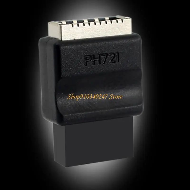 

Q22A Адаптер преобразования USB 2.0 в TypeE для обновления передних портов материнской платы для адаптера расширения компьютера