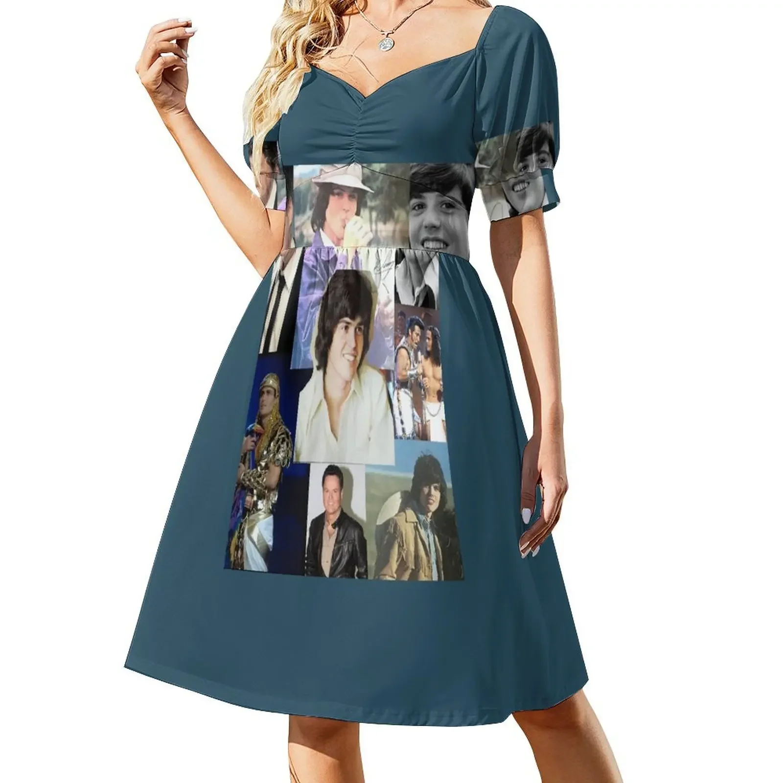 

Donny Osmond Collage Short-Sleeved Dress dresses for special events Dresses gala