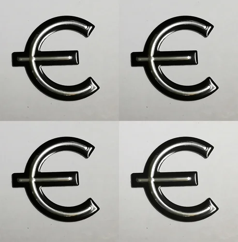 Piezas de guitarra personalizadas Feiman de alta calidad para golpeador de guitarra Epi Logo E autoadhesivo de aluminio